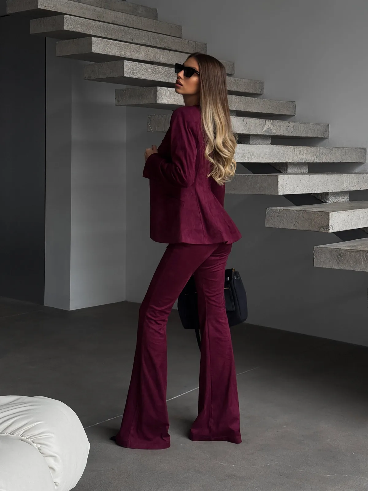 Miss suede blazer